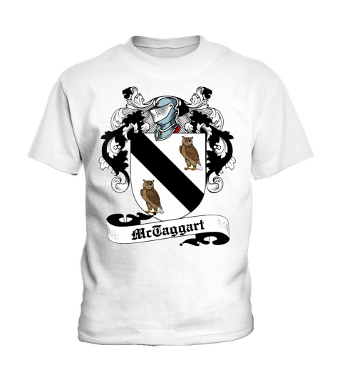 McTaggart Family Crest Scottish Family Crests Kids T-Shirt