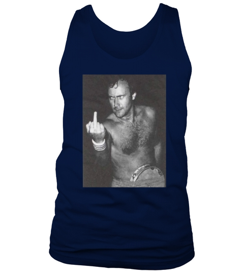 Phil Collins White Tank Top Unisex