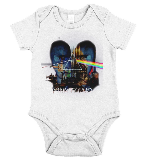 Pink Floyd T-shirt Short Sleeve Baby One-Piece
