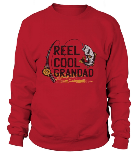 Fishing Reel Cool Grand Dad Women's Sweatshirt