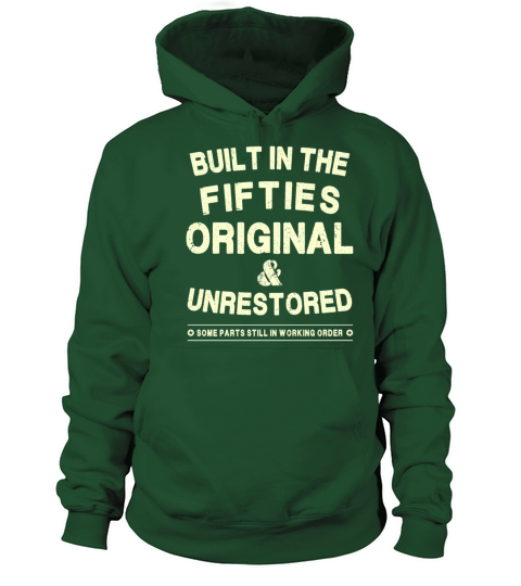 Built In The Fifties - Original - Unrestored Women's Hoodie
