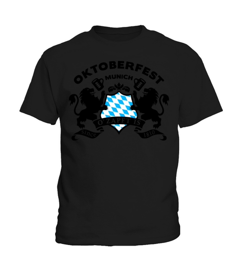 OKTOBERFEST MUNICH SINCE 1810 EMBLEM Kids T-Shirt