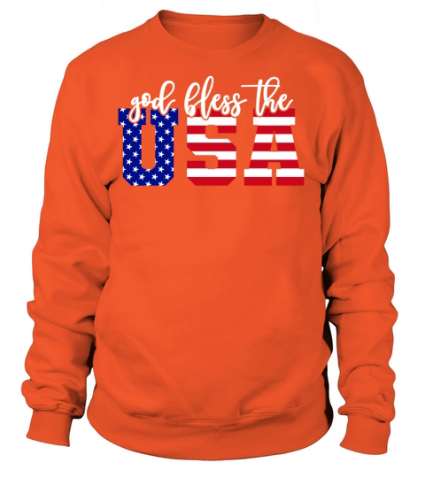 God Bless The Usa Women's Sweatshirt