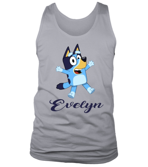 Evelyn Bluey  Cartoon 2020 Girl Name - Baby Onesie Tank Top Unisex
