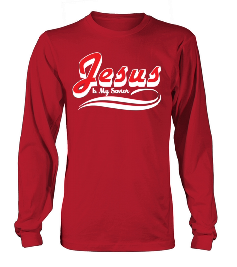 Jesus is my savior Men's Long Sleeve