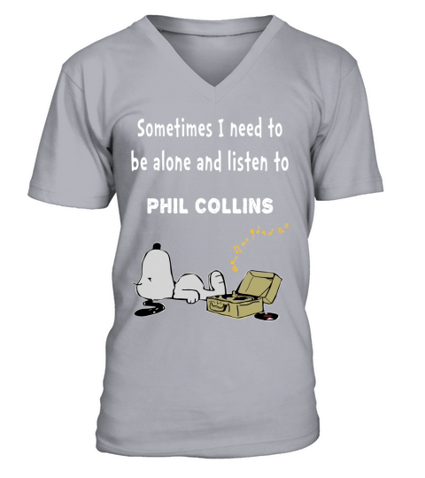 PHIL COLLINS V-Neck T-shirt