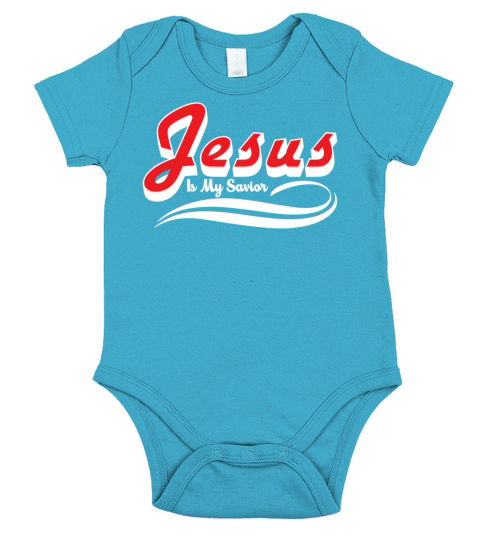 Jesus is my savior Short Sleeve Baby One-Piece