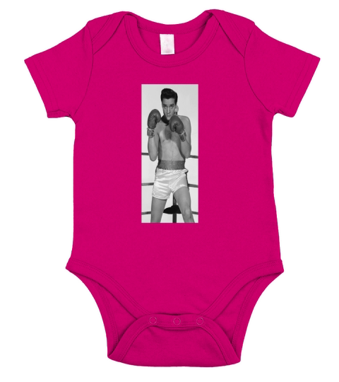 elvis boxing Short Sleeve Baby One-Piece