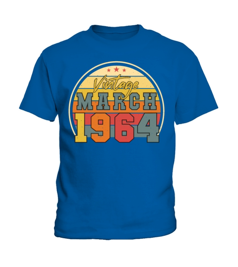 March 1964 Vintage Kids T-Shirt