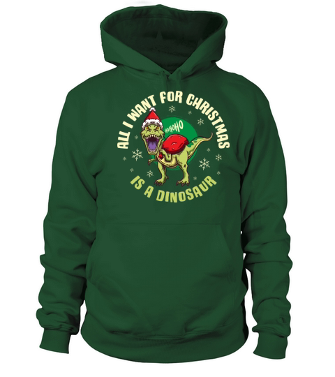 Dinosaur Funny Christmas Gift Men's Hoodie