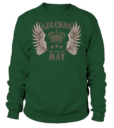 Legends are born in May Women's Sweatshirt