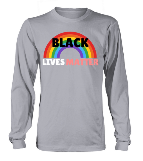 Black lives matter Equality Rainbow Women's Long Sleeve