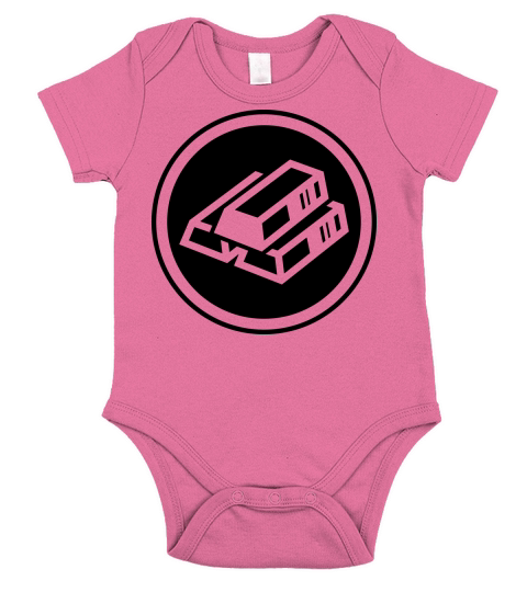 Gold silhouette icon Short Sleeve Baby One-Piece