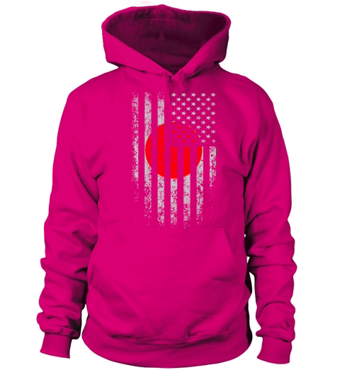 Japan USA Flag Grunge Women's Hoodie