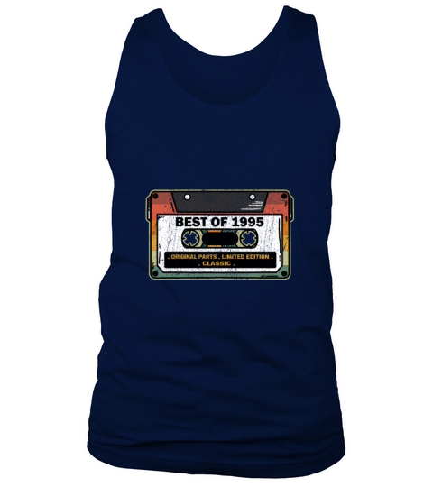 Best Of 1995 Vintage Cassette Funny Birthday Gift Men's Tank Top