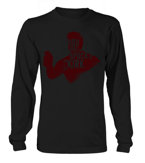 Star Trek Spock To My Kirk Valentine s Red Graphic Women's Long Sleeve