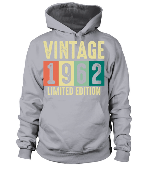 Vintage 1962 - 60 years old - 60th birthday gift Women's Hoodie