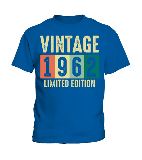 Vintage 1962 - 60 years old - 60th birthday gift Kids T-Shirt