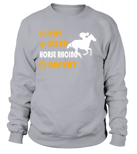Horse Racing Graphic T-Shirt Women's Sweatshirt