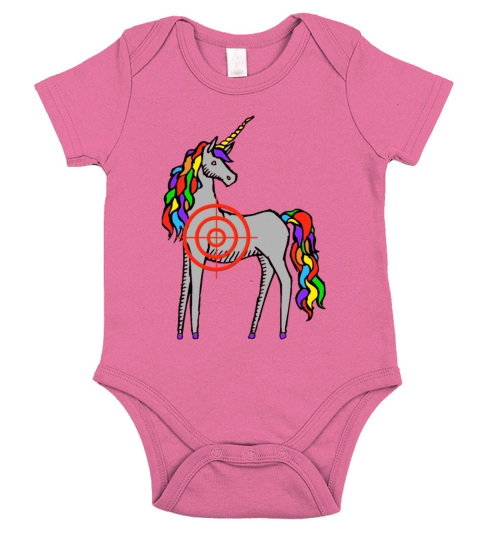Unicorn Hunter Short Sleeve Baby One-Piece