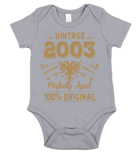 Vintage 2003 Premium Quality Orginal Short Sleeve Baby One-Piece
