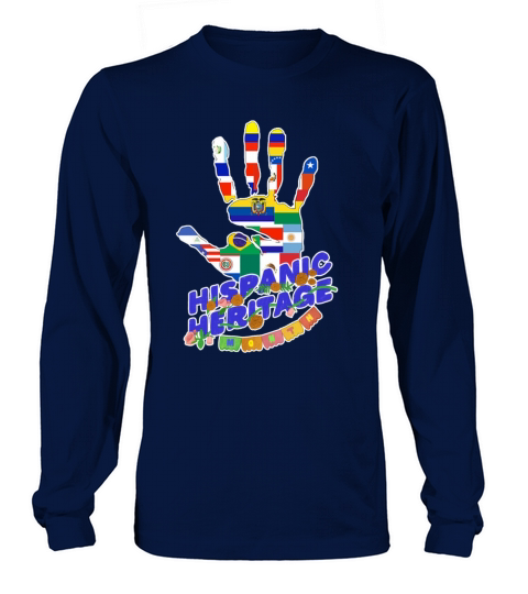 National Hispanic Heritage Month Men's Long Sleeve
