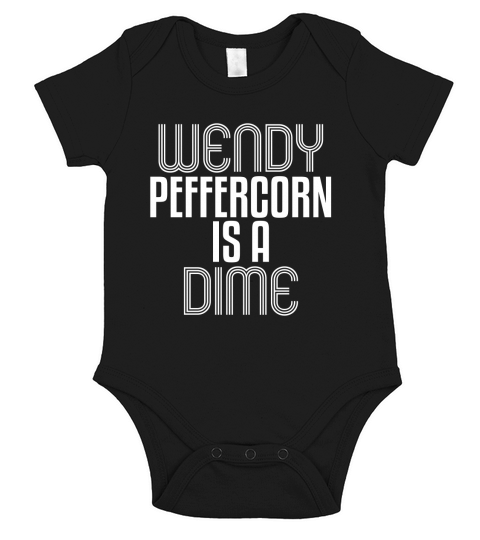 Wendy Peffercorn is a Dime Short Sleeve Baby One-Piece