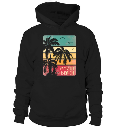Myrtle Beach Vintage Sommer Hoodie Unisex