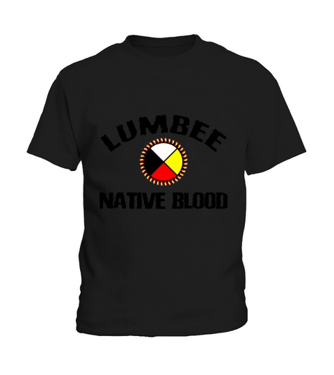 Lumbee Native Blood Kids T-Shirt