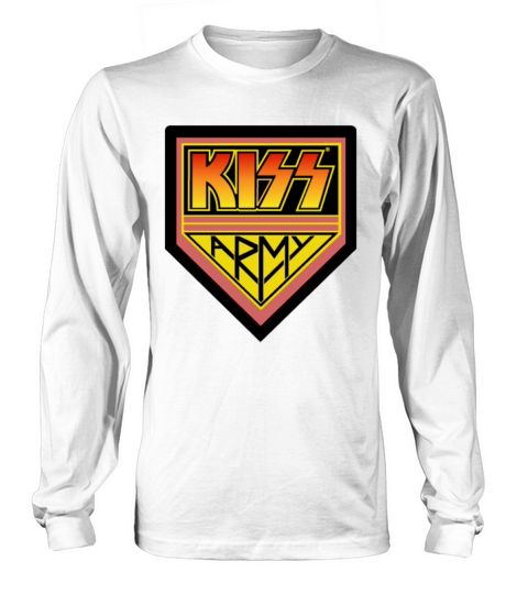 Kiss Army Logo Long sleeved Unisex