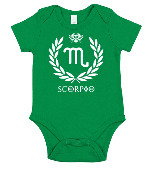 Scorpio Shirt Short Sleeve Baby One-Piece
