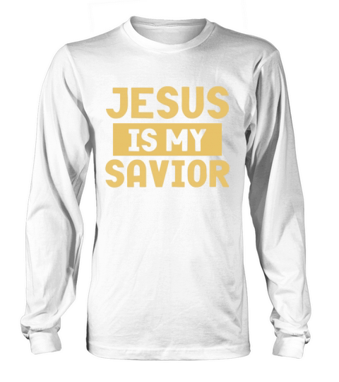 Jesus Is My Savior - Christian Women's Long Sleeve
