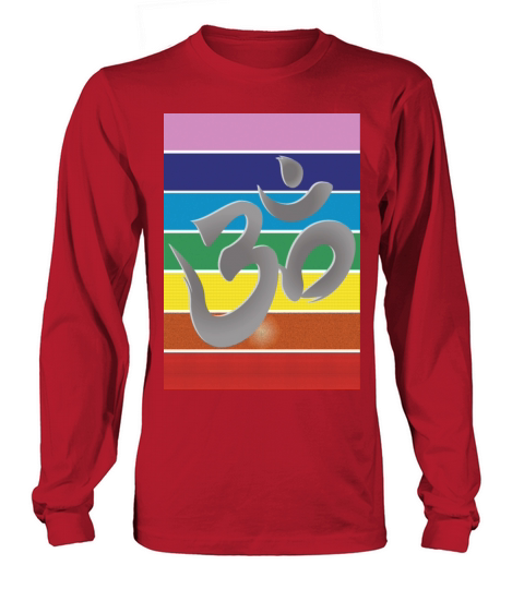 Aum 7 colors Chakra Women's Long Sleeve