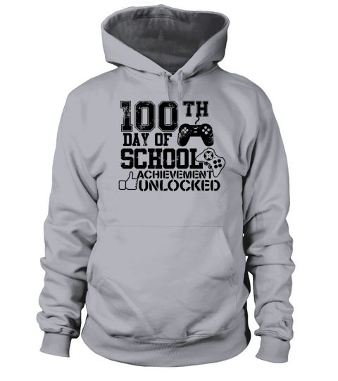100th Day of School Achievement Unlocked Student 1 Women's Hoodie