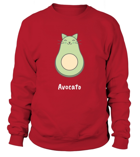 Avocado Cat Women's Sweatshirt