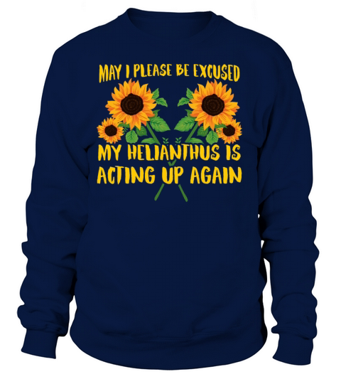 Gardening Sunflower Flowers Women's Sweatshirt