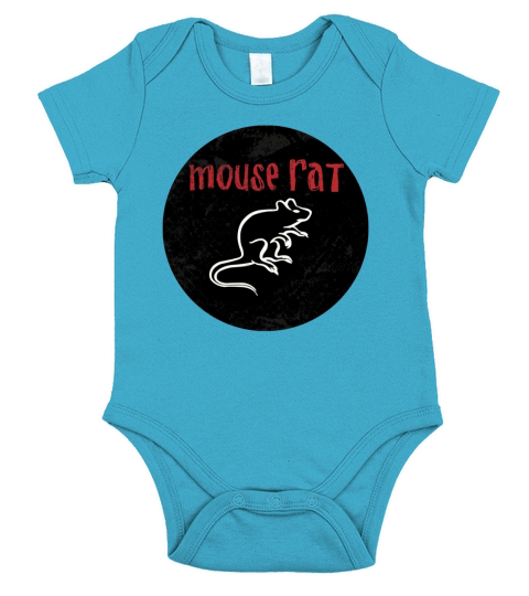Mouse Rat T-Shirts Short Sleeve Baby One-Piece
