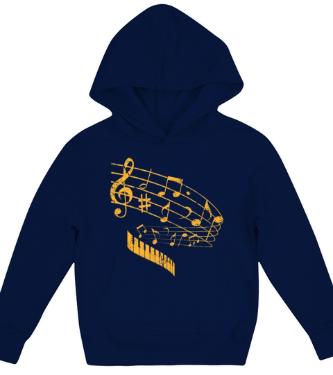 Pianist Piano Piano Keyboarder Music Gift Kids Hoodie