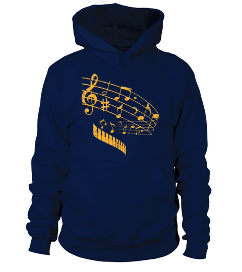 Pianist Piano Piano Keyboarder Music Gift Men's Hoodie