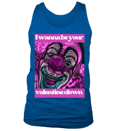 valentine clown Men's Tank Top
