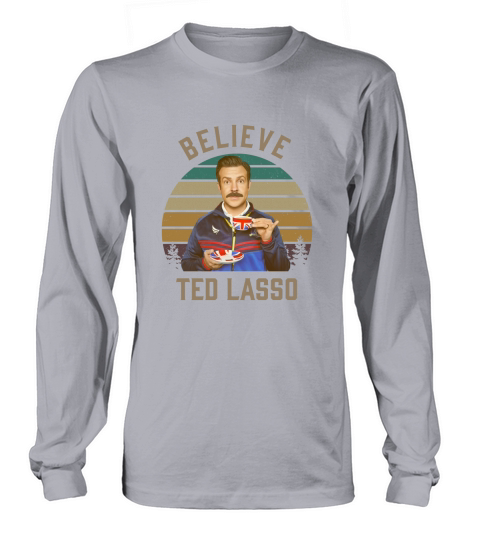 Ted Lasso Believe Vintage Women's Long Sleeve