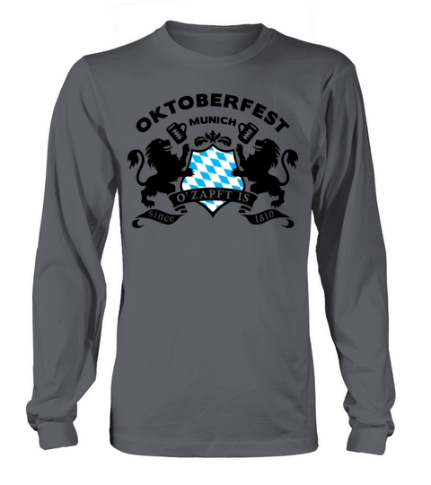 OKTOBERFEST MUNICH SINCE 1810 EMBLEM Men's Long Sleeve