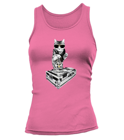 Bruce Kittee DJ Tank top Woman