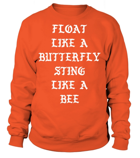 Cool - float like a butterfly sting like a bee Women's Sweatshirt