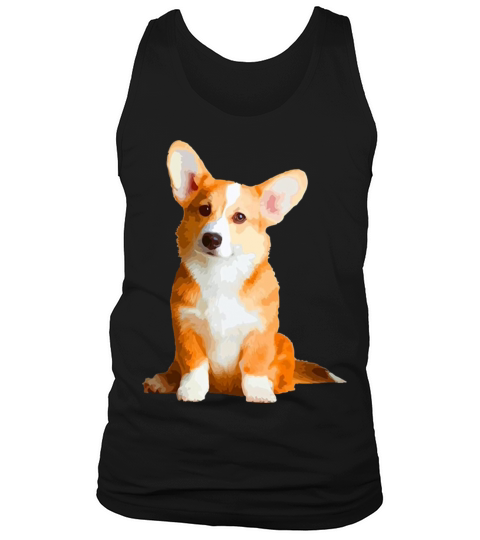 Corgi Shirt Corgi Funny Shirts Men's Tank Top