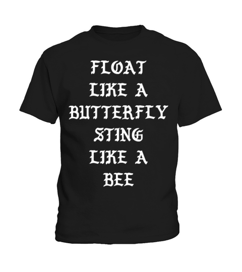 Cool - float like a butterfly sting like a bee Kids T-Shirt