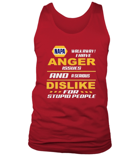 a serious dislike for stupid people Tank Top Unisex