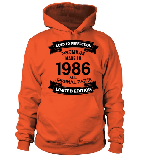 Premium Vintage 1986 Women's Hoodie