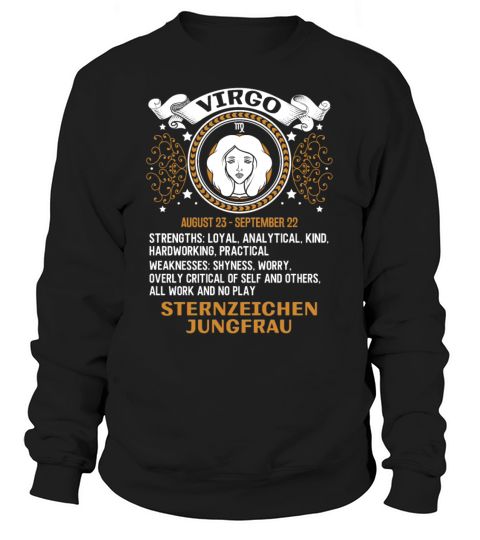Virgo zodiac sign astrology Women's Sweatshirt