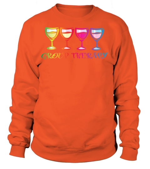 Wine Group Therapy 2 Women's Sweatshirt